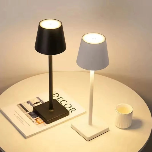 Rechargeable LED Table Lamp Touch Switch Creative Decorative