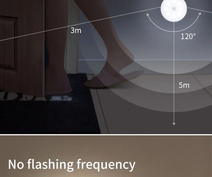LED Under Cabinet Lights Motion Sensor Night Light Smart Lamp
