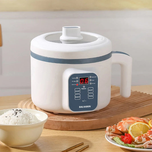 Mini Electric Rice Cooker Household Multicooker Steamer for Kitchen