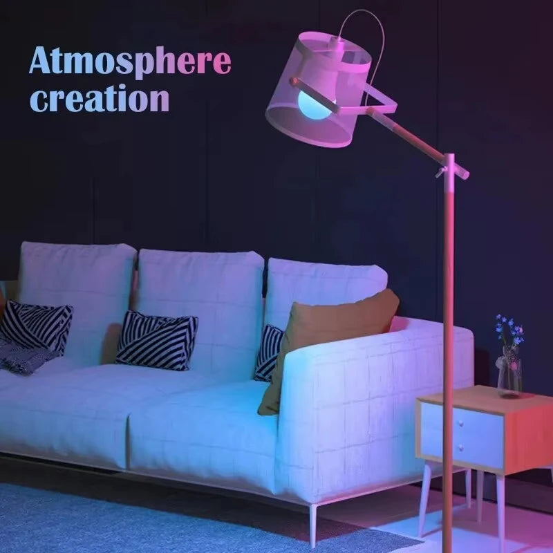 LED Bulb Household Lighting Dimmable Control Smart Lamp