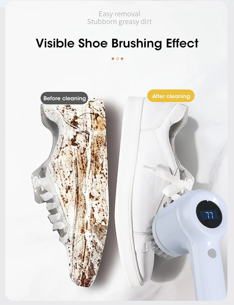Electric Spin Scrubber, Bathroom Cordless Cleaning Brush