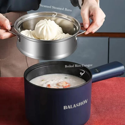 Mini Electric Cooker Multi-Function All-In-One Pot Single Double Layer