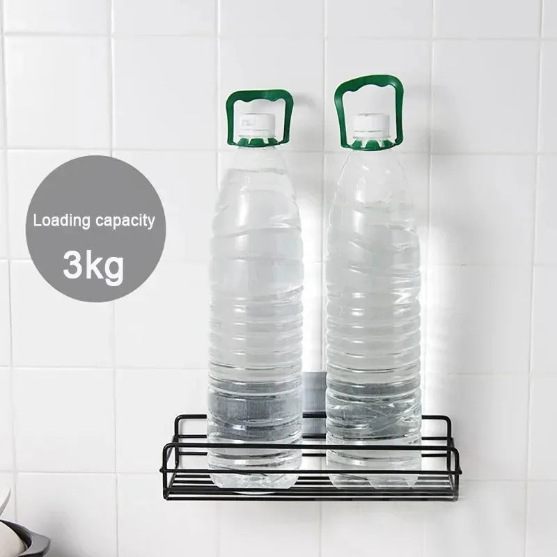 Toilet Storage Rack Bathroom Shelf No-Drill Corner Shelf